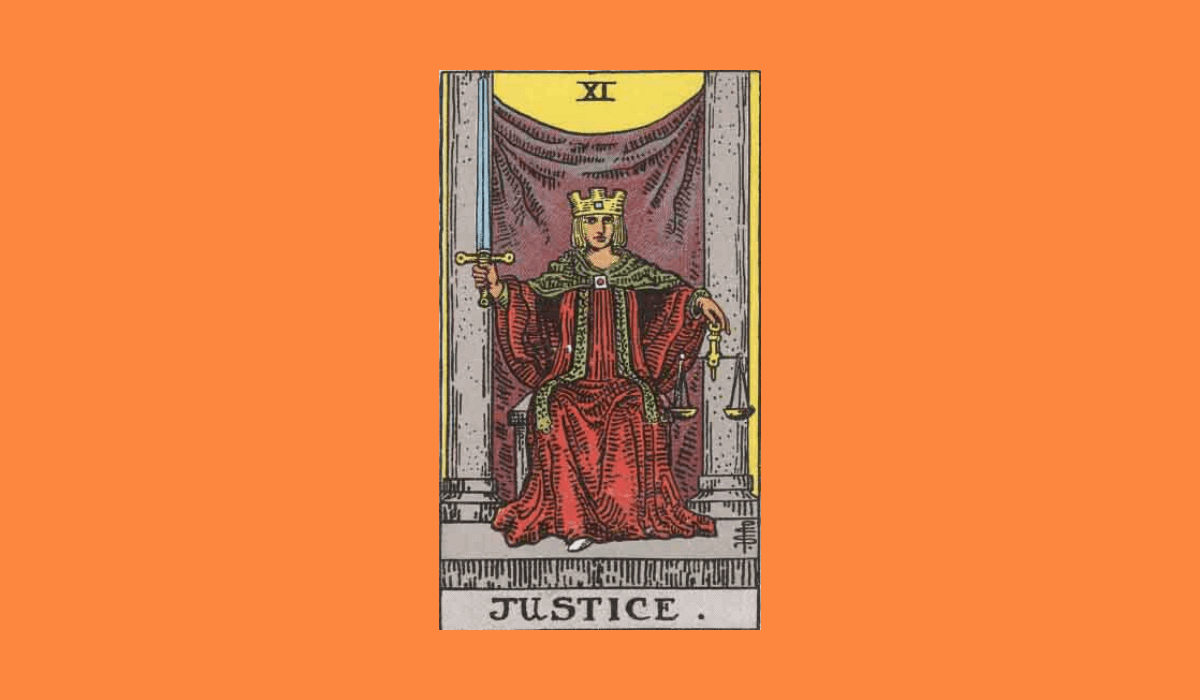 justice tarot